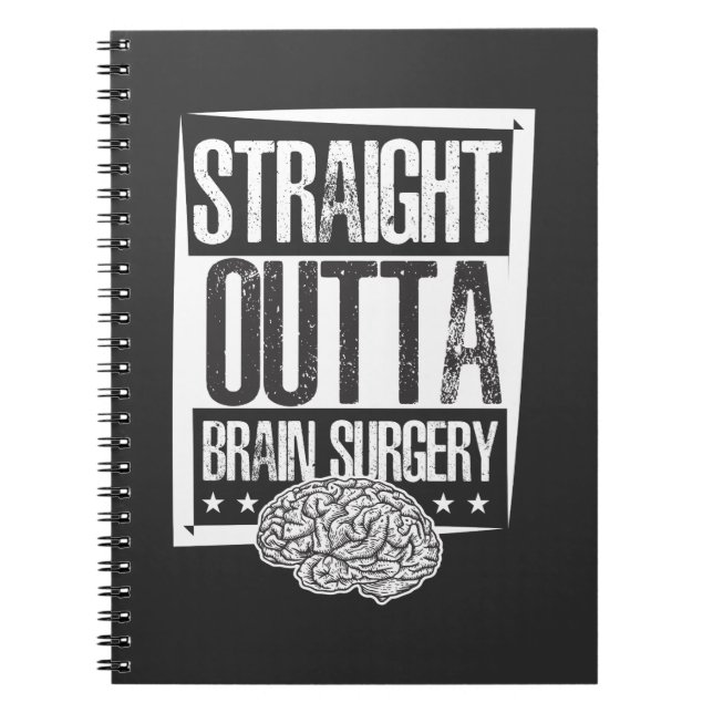 Cuaderno Sobreviviente de cirugía cerebral tras recuperació (Frente)