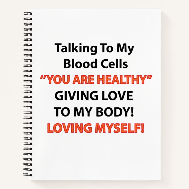 Cuaderno Sobreviviente de leucemia  (Anverso)
