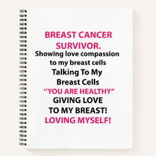 Cuaderno Sobreviviente del cáncer de mama