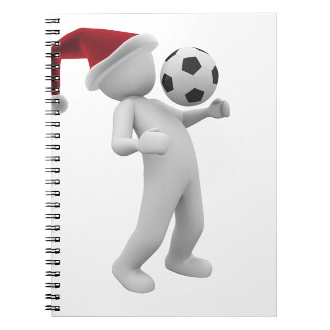 Cuaderno soccer christmas (Frente)