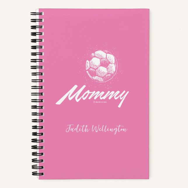 Cuaderno SOCCER MOMMY | Bloc de notas espiral (Anverso)