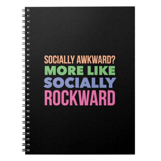 Cuaderno ¿Social torpe? (Frente)