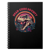 Sociedad de código muerto - Jirasaurus - bloc de n