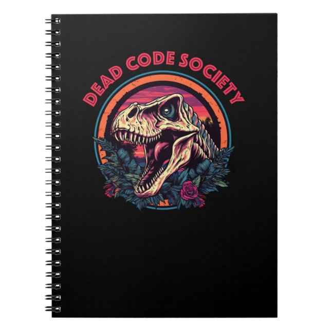 Cuaderno Sociedad de código muerto - Jirasaurus - bloc de n (Frente)
