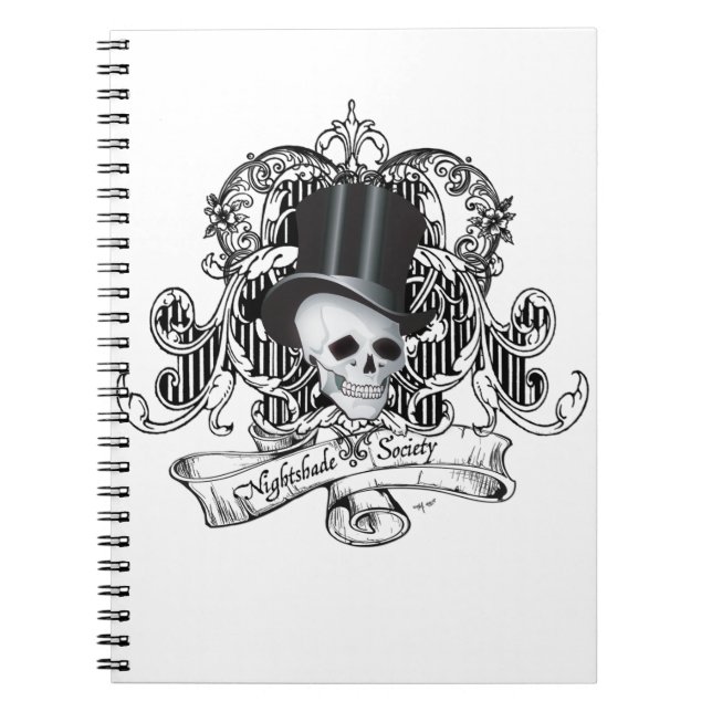 Cuaderno Sociedad de sombras nocturnas (Frente)