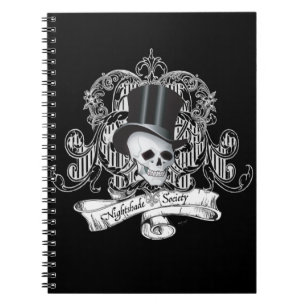 Cuaderno Sociedad de sombras nocturnas (colores oscuros)