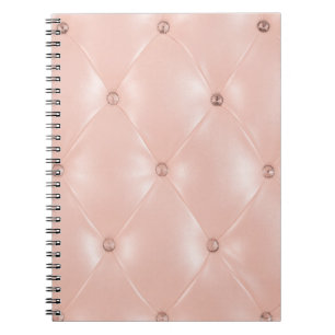 Cuaderno Sofá de lujo: vieja textura Rosa