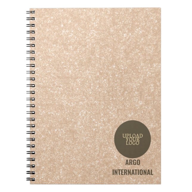 Cuaderno Sofisticado negocio pekinés personalizado (Frente)