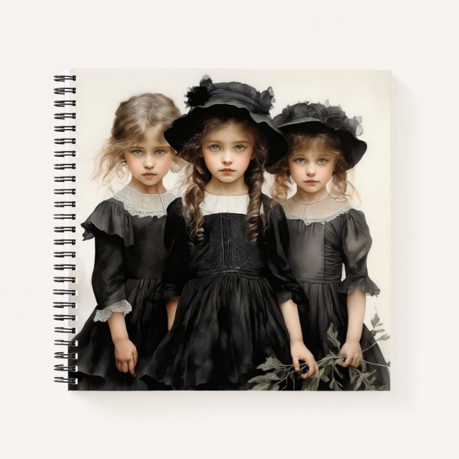 Cuaderno Sofisticado Vestido Negro (LBD) (Anverso)