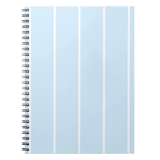 Cuaderno Soft Color Vertical Stripe Pattern Design (Frente)