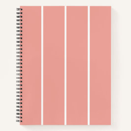Cuaderno Soft Color Vertical Stripe Pattern Design