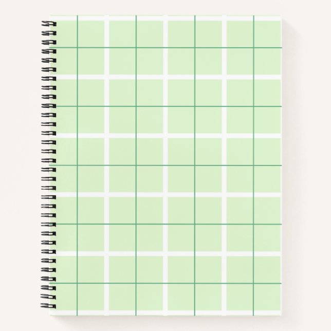 Cuaderno Soft Color Vertical Stripe Pattern Point Design (Anverso)