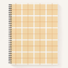 Cuaderno Soft Color Vertical Stripe Pattern Point Design