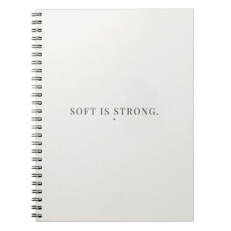 Cuaderno Soft Is Strong – Diario de Fuerza Suave