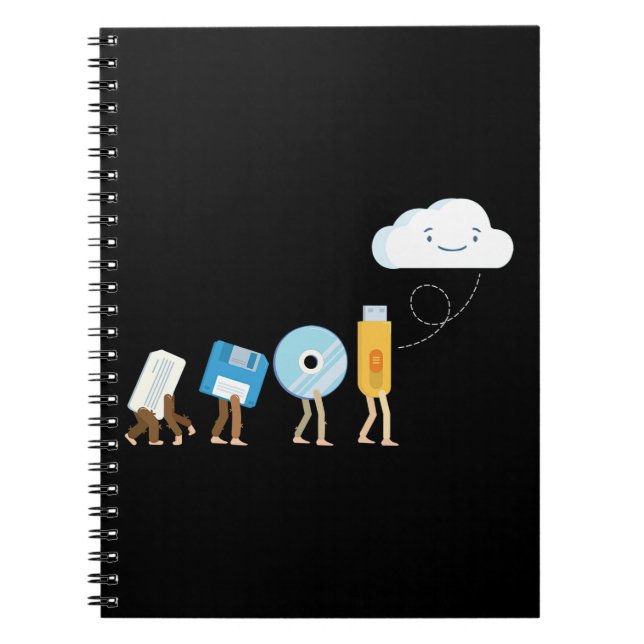 Cuaderno Software de ingeniero geek divertido de ingeniería (Frente)