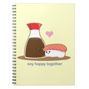 Cuaderno Soja feliz junto