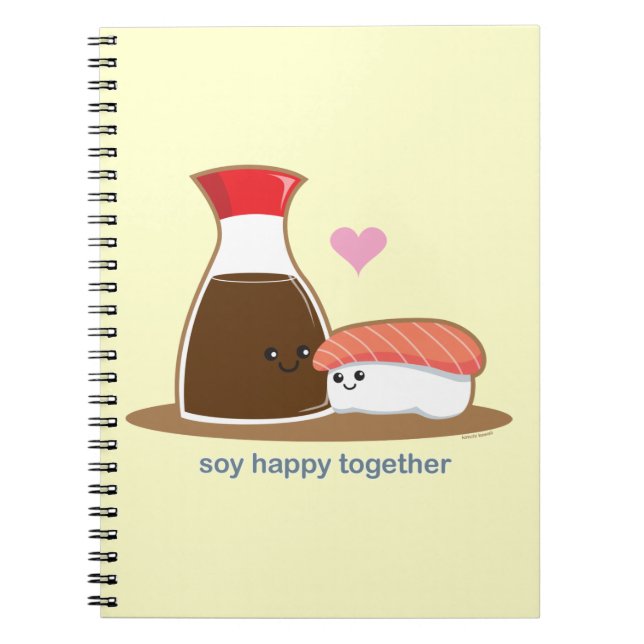 Cuaderno Soja feliz junto (Frente)