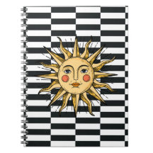 Sol amarillo con cara