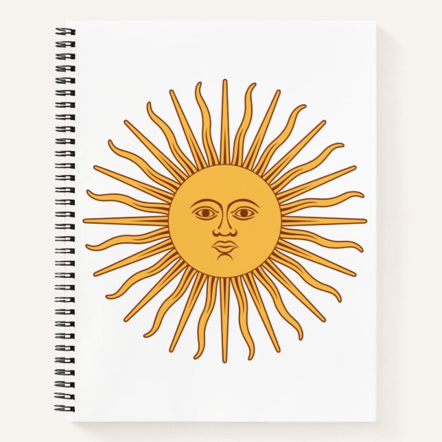 Cuaderno Sol argentino (Anverso)