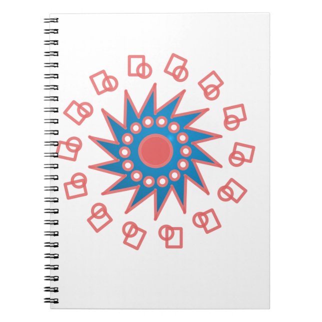 Cuaderno Sol azul (Frente)