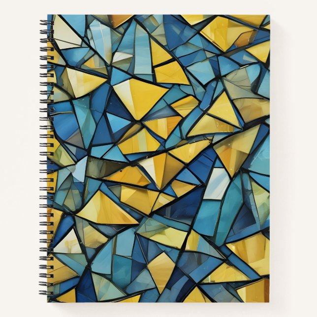 Cuaderno Sol Azul: Fragmentos de Energía (Anverso)