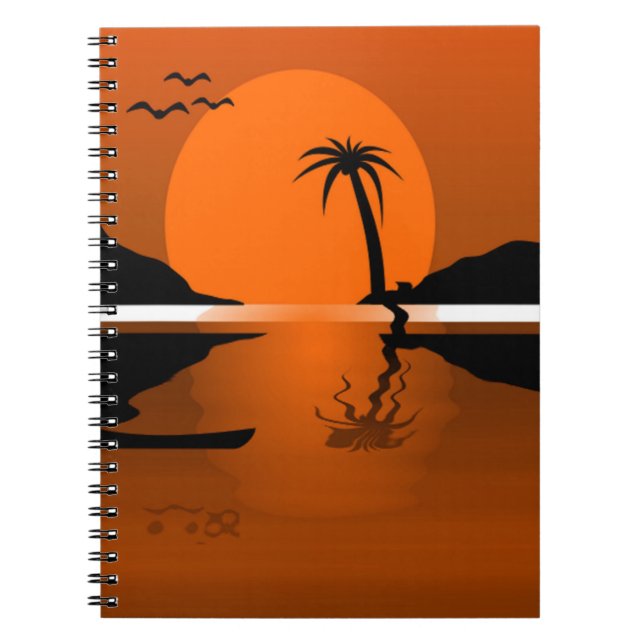 CUADERNO SOL EN EL AGUA (Frente)
