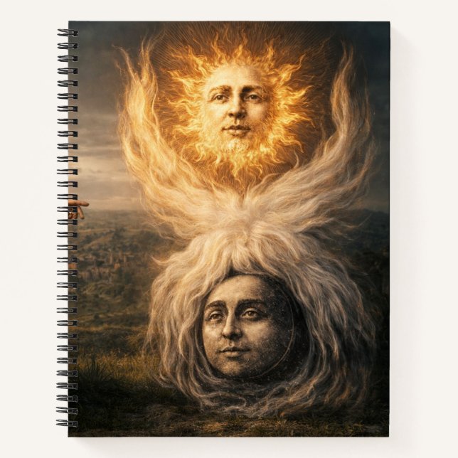 Cuaderno Sol, Luna, Hermes Trismegistus Astrología  (Anverso)