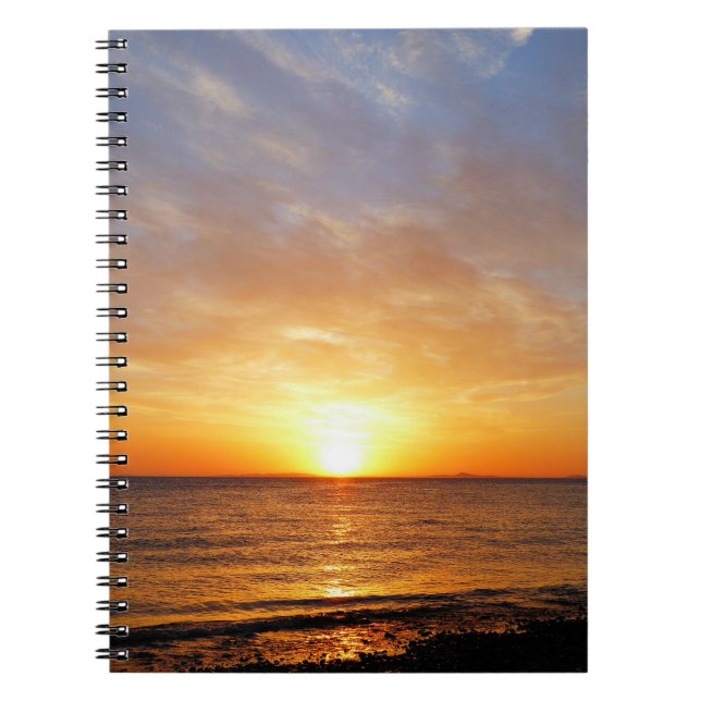 CUADERNO SOL SOBRE EL MAR (Frente)