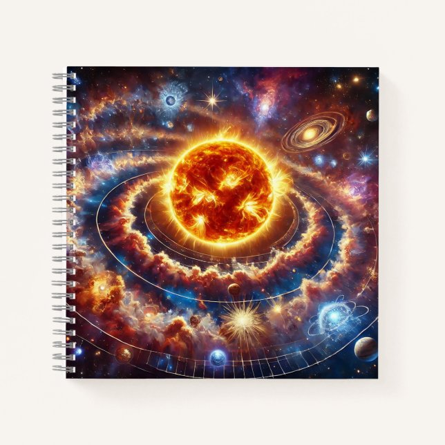 Cuaderno Solar System & Cosmic Exploration (Anverso)