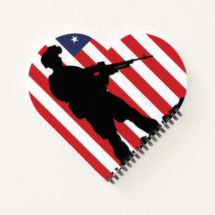 Cuaderno Soldado norteamericano