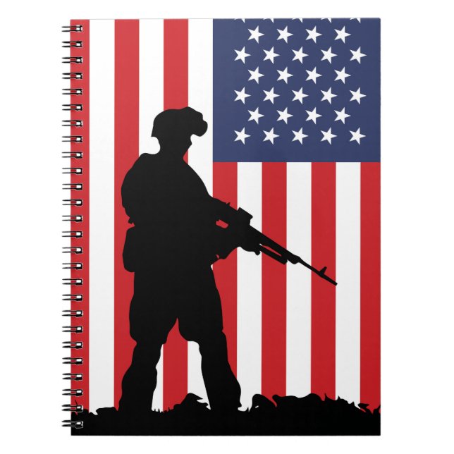 Cuaderno Soldado norteamericano (Frente)