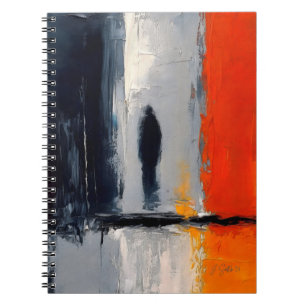 Cuaderno Soledad: Figura abstracta en silencio urbano