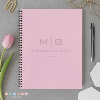 Cuaderno Solid Soft Light Pastel Orchid Pink Color