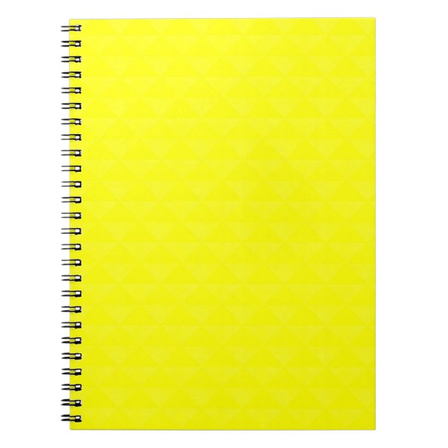 Cuaderno Sólido, limón, amarillo (Frente)