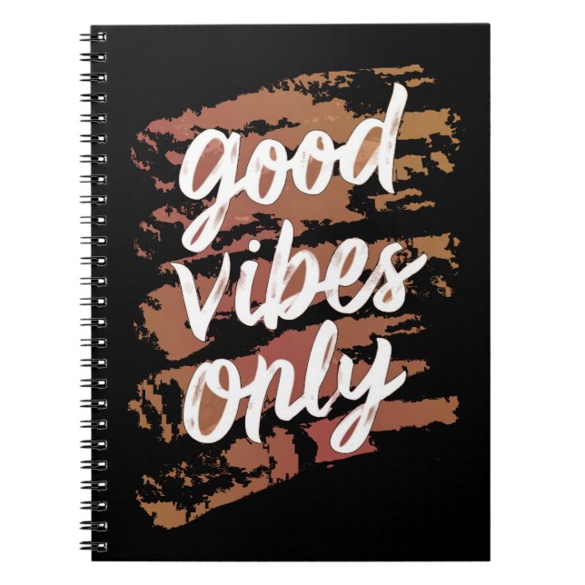 Cuaderno sólo buenas vibraciones (Frente)