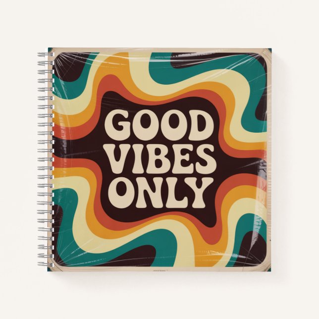 Cuaderno Sólo Buenas Vibraciones (Anverso)