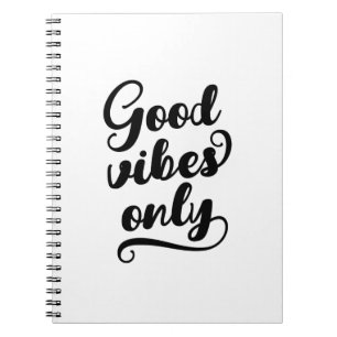 Cuaderno Sólo buenas vibraciones