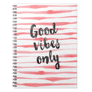 Cuaderno Sólo buenas vibraciones