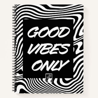 Cuaderno Sólo buenas vibraciones 良い雰囲気だけ Solo buenas vibras