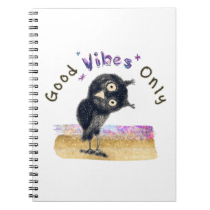 Cuaderno Sólo Buenos Sentimientos con Curioso Búho