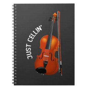Cuaderno Solo Cellin' Gracioso escalofriante Violín Cello