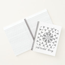 Cuaderno Solo crochet de objetos para bloc de notas