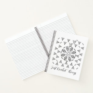 Cuaderno Solo crochet de objetos para bloc de notas