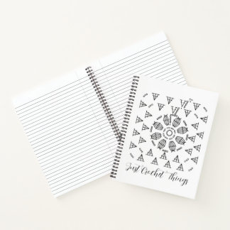 Cuaderno Solo crochet de objetos para bloc de notas