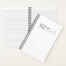 Cuaderno Solo crochet de objetos para bloc de notas