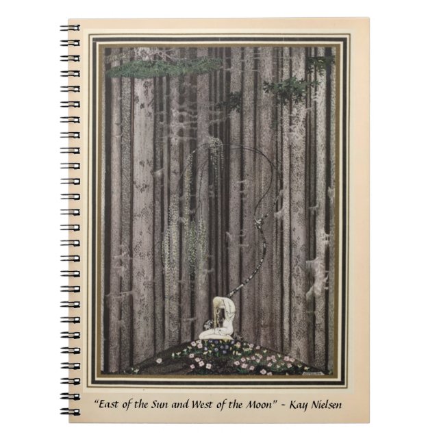 Cuaderno Solo en medio del bosque Kay Nielsen (Frente)