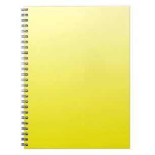Cuaderno SÓLO gradientes de COLOR - limón