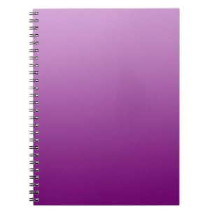 Cuaderno SÓLO gradientes de COLOR - magenta
