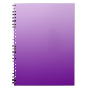 Cuaderno SÓLO gradientes de COLOR - púrpura
