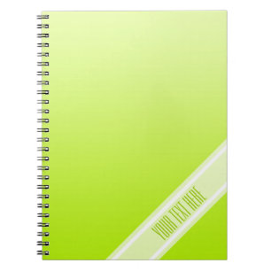 Cuaderno Sólo gradientes de COLOR - verde primavera + tu te